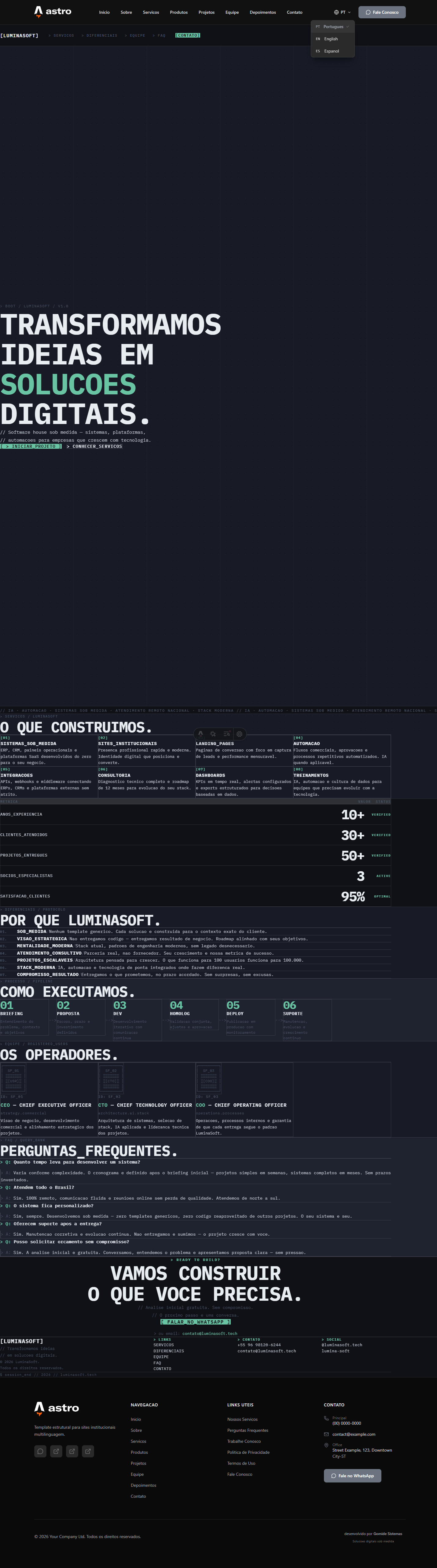 V3 Terminal Brutalist